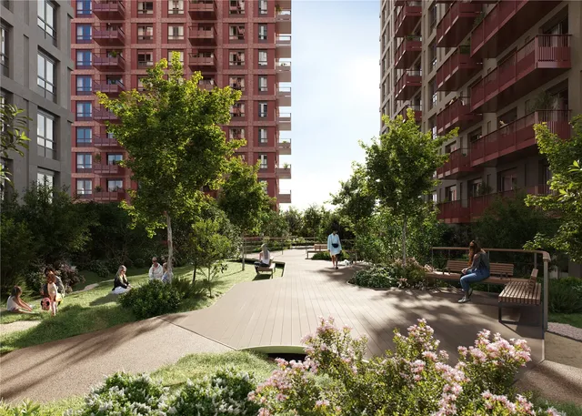 Greenwich Peninsula, Peninsula Gardens, London