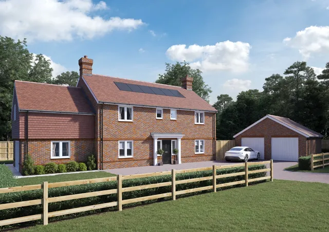 Meadow View, Fields View Close, Pamber End, Tadley