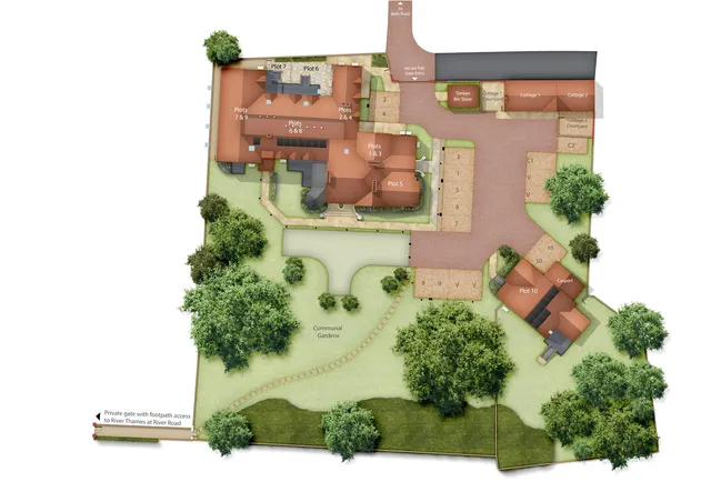 Hermitage Place, Bath Road, Taplow, Maidenhead