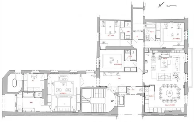 Apartment in 8th (Golden Triangle - Parc Monceau), Paris
