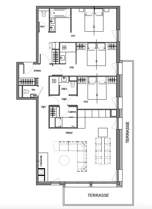 Apartment in Tignes, French Alps / Lakes