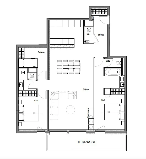 Apartment in Tignes, French Alps / Lakes