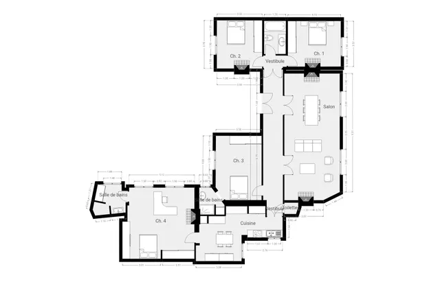 Apartment in 16th (Trocadéro - Etoile - Passy), Paris