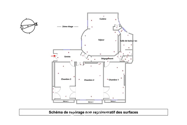 Apartment in 2nd (Opéra - Montorgueil), Paris