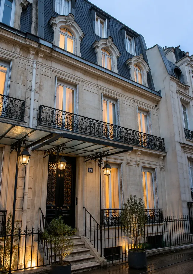 Apartment in Paris 16ème - Private Residential Building