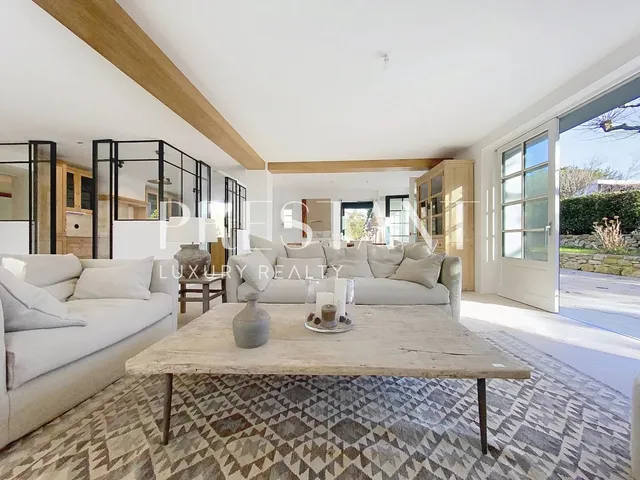 Luxury Property in Bidart - Renovated 18th Century Farmhouse with Landscaped Garden and Swimming Pool