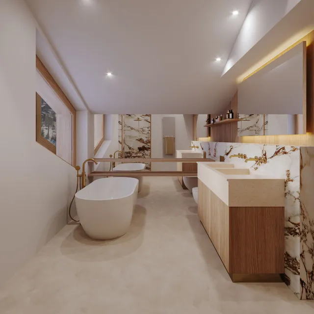 Chalet in Courchevel, French Alps / Lakes