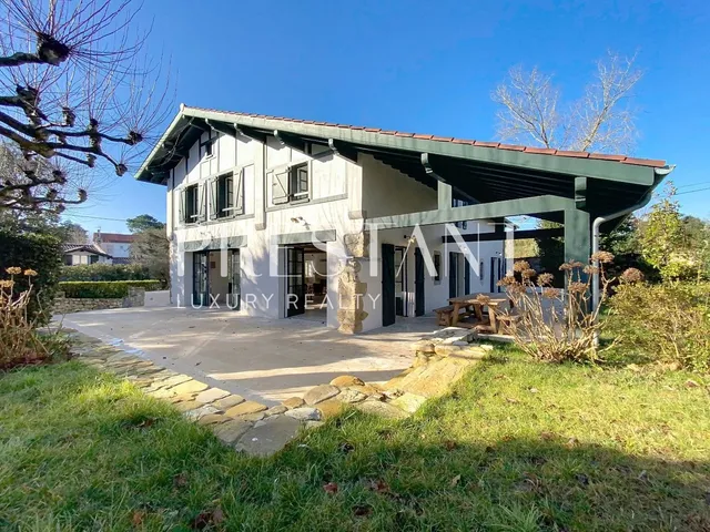 Luxury Property in Bidart - Renovated 18th Century Farmhouse with Landscaped Garden and Swimming Pool