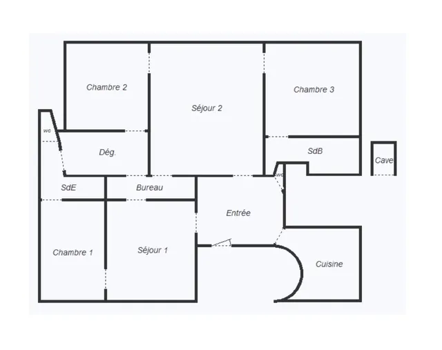Apartment in 9th (Haussmann - Martyrs), Paris