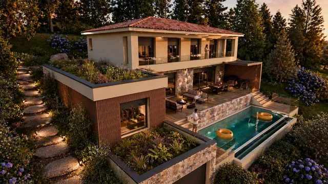 Villa in St Paul, French Riviera