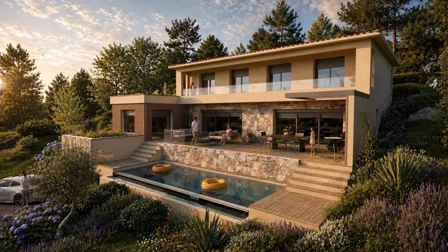 Villa in St Paul, French Riviera
