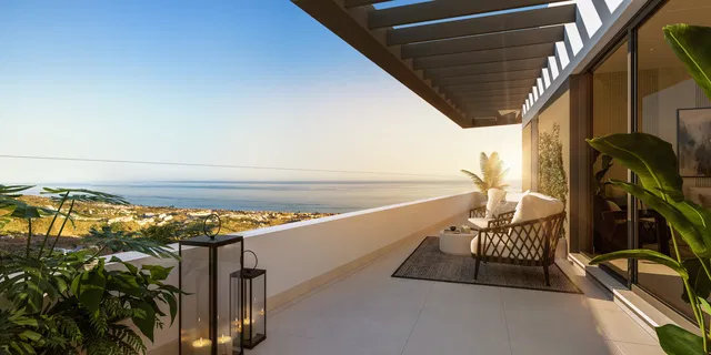 بيت Penthouse في رينكون دي لا فيكتوريا، مالقة