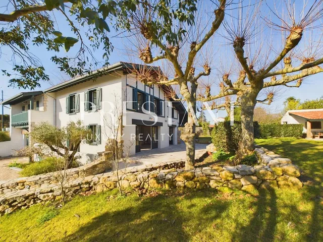 Luxury Property in Bidart - Renovated 18th Century Farmhouse with Landscaped Garden and Swimming Pool