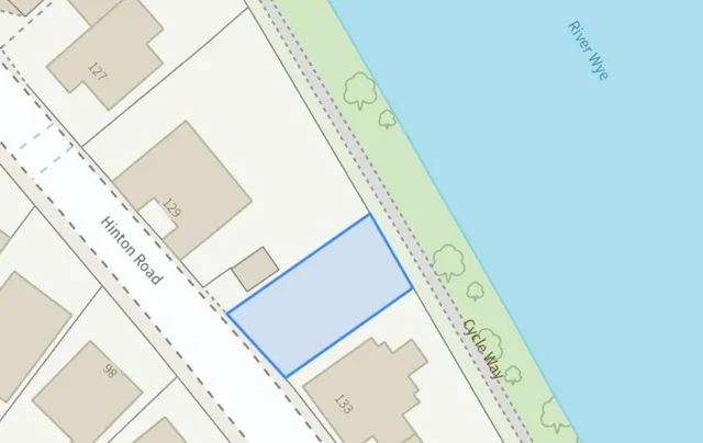 Lot The Building Plot, 133 Hinton Road, Hereford HR2 6BN